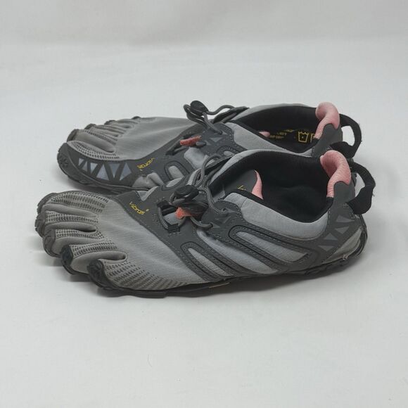 Vibram FiveFingers V-trail Shoes Mens 8 - 8.5 EU 40 Gray Minimalist Barefoot main image 11